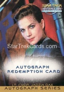 Star Trek Deep Space Nine Memories From The Future Redemption Card Terry Farrell