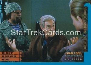 Star Trek Deep Space Nine Profiles Trading Card Eight of Nine