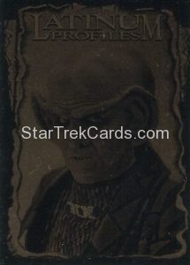 Star Trek Deep Space Nine Profiles Trading Card Latinum Eight of Nine