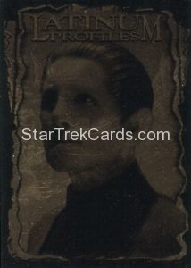 Star Trek Deep Space Nine Profiles Trading Card Latinum Five of Nine