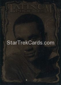 Star Trek Deep Space Nine Profiles Trading Card Latinum Nine of Nine