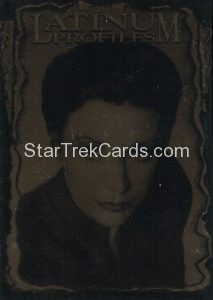 Star Trek Deep Space Nine Profiles Trading Card Latinum Three of Nine