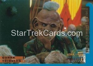 Star Trek Deep Space Nine Profiles Trading Card Nine of Nine