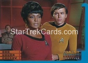 Star Trek Deep Space Nine Profiles Trading Card Three of Nine 1