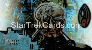 Star Trek First Contact Trading Card B4
