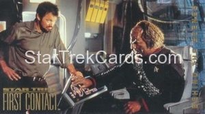 Star Trek First Contact Trading Card BS2