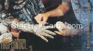 Star Trek First Contact Trading Card BS5 1