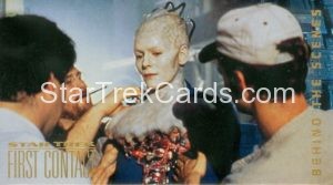 Star Trek First Contact Trading Card BS7