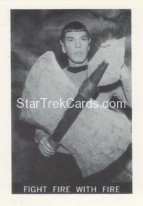 Star Trek Leaf Reprint B W Back Version 19