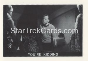 Star Trek Leaf Reprint B W Back Version 25