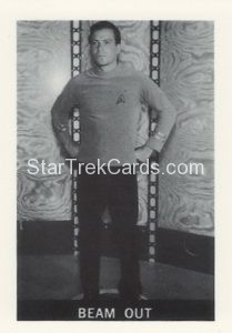 Star Trek Leaf Reprint B W Back Version 26