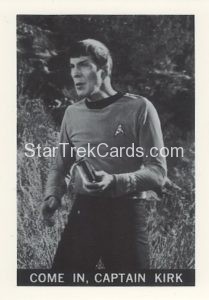 Star Trek Leaf Reprint B W Back Version 4