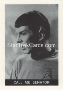 Star Trek Leaf Reprint B W Back Version 48