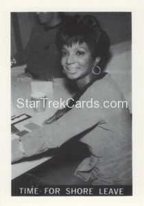 Star Trek Leaf Reprint B W Back Version 51