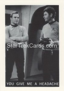 Star Trek Leaf Reprint B W Back Version 59