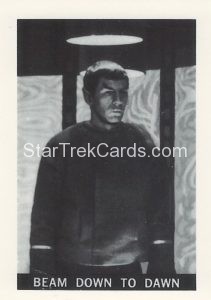 Star Trek Leaf Reprint B W Back Version 6