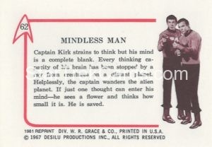 Star Trek Leaf Reprint Pink Back Version Back 62