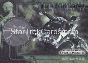 Star Trek Nemesis Trading Card T5