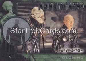 Star Trek Nemesis Trading Card T6