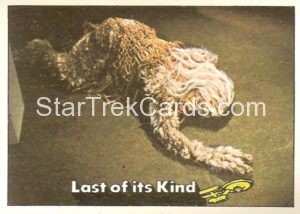 Star Trek Scanlens Allens Regina Trading Card 19