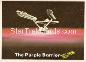 Star Trek Scanlens Allens Regina Trading Card 44