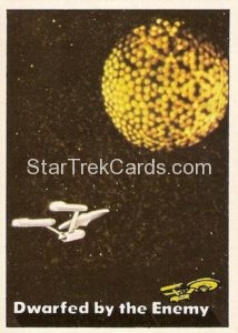 Star Trek Scanlens Allens Regina Trading Card 7