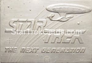 Star Trek Silver Cinema Art Collection Series The Next Generation