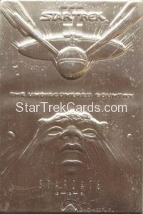 Star Trek Silver Cinema Art Collection Series The Undiscovered Country