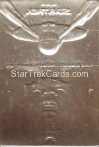 Star Trek Silver Cinema Art Collection Series The Undiscovered Country Back