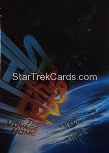 Star Trek Silver Cinema Art Collection Series The Voyage Home 2 Paper