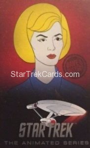Star Trek The Animated Series Arcade Set Trading Card Christine Chapel