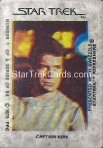 Star Trek The Motion Picture Swizzels Trading Card 1