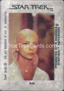 Star Trek The Motion Picture Swizzels Trading Card 2