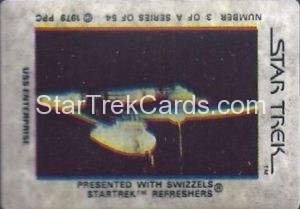 Star Trek The Motion Picture Swizzels Trading Card 3
