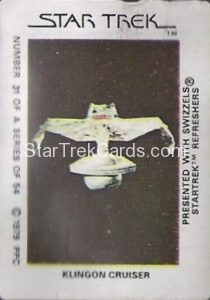 Star Trek The Motion Picture Swizzels Trading Card 31