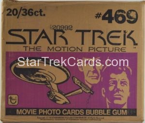 Star Trek The Motion Picture Topps Case