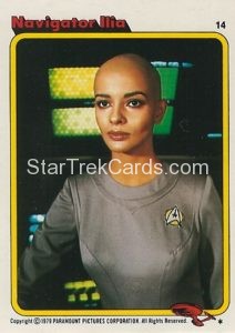 Star Trek The Motion Picture Trebor Trading Card 14