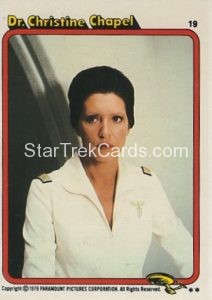 Star Trek The Motion Picture Trebor Trading Card 19