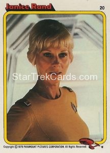 Star Trek The Motion Picture Trebor Trading Card 20