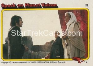 Star Trek The Motion Picture Trebor Trading Card 22