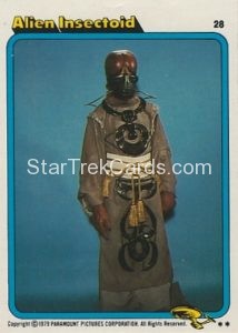 Star Trek The Motion Picture Trebor Trading Card 28