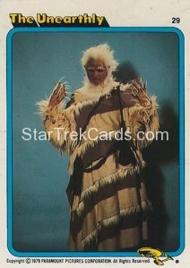 Star Trek The Motion Picture Trebor Trading Card 29