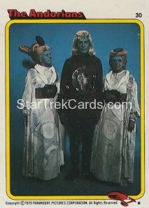 Star Trek The Motion Picture Trebor Trading Card 30