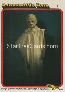 Star Trek The Motion Picture Trebor Trading Card 31