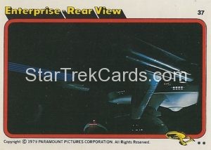 Star Trek The Motion Picture Trebor Trading Card 37
