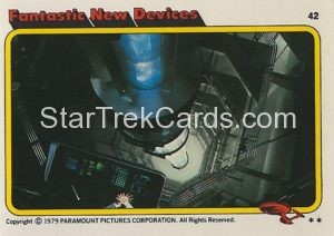 Star Trek The Motion Picture Trebor Trading Card 42