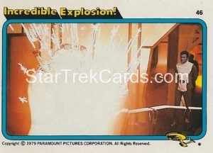 Star Trek The Motion Picture Trebor Trading Card 46 1