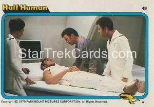 Star Trek The Motion Picture Trebor Trading Card 49