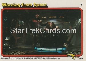 Star Trek The Motion Picture Trebor Trading Card 5