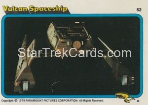 Star Trek The Motion Picture Trebor Trading Card 52 1